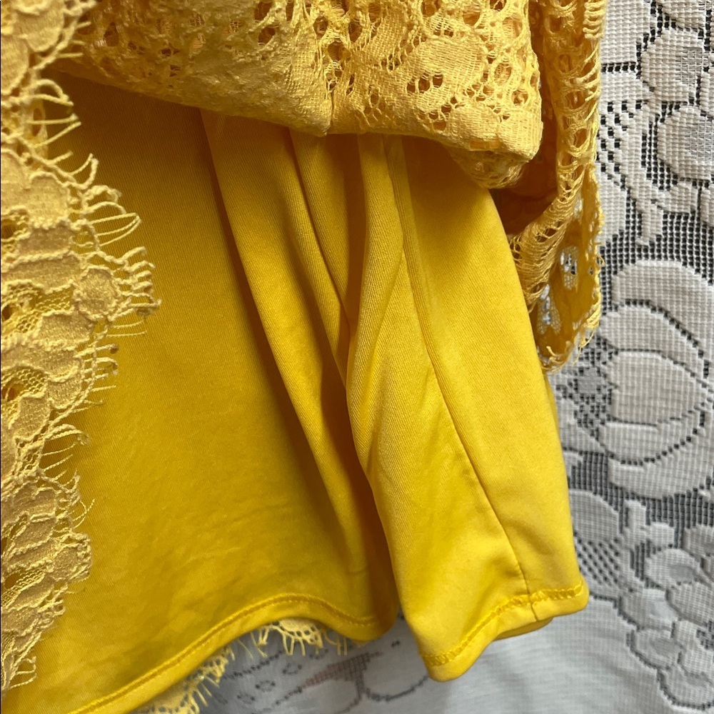 Cato Sunflower Over Laced Dress 22/24 - Picture 6 of 8